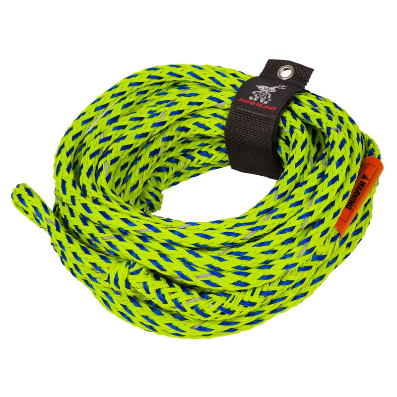 Airhead Reflective Tow Rope for 1-4 Rider Towable Tubes, 60-Feet - Image 1